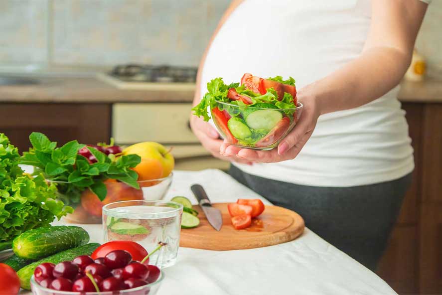 Pregnant Woman Vegan Diet